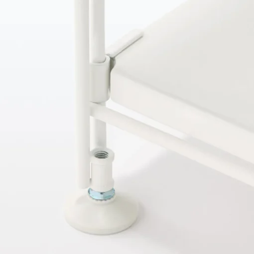 Outlet SUS Shelving Unit - Light Gray - Wide - Mini Light Gray Steel Shelving Units