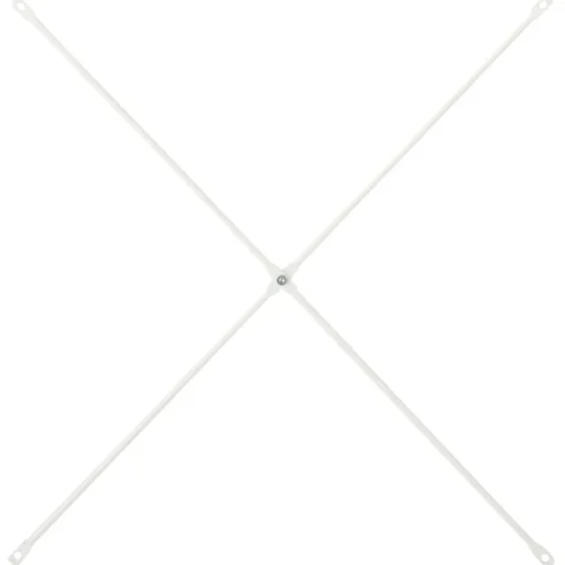 Outlet SUS Shelving Unit Cross Bar - Light Gray - Small Light Gray Steel Shelving Units