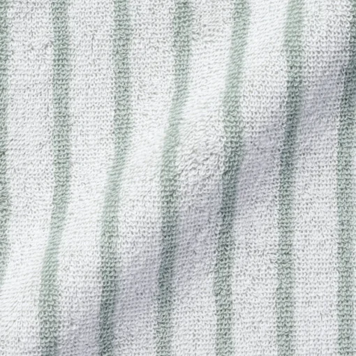 Outlet Twin Pile Reversible Stripe Hand Towel Towels