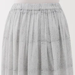 Discount Women's Block Print Gather Maxi-Skirt Women Shorts & Skirts