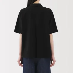 Discount Women's Cool Touch Regular Collar Short Sleeve Shirt Women Tops & Shirts