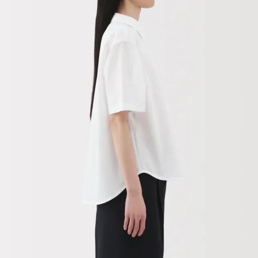 Discount Women's Cool Touch Regular Collar Short Sleeve Shirt Women Tops & Shirts