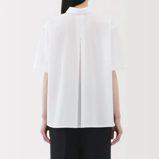 Discount Women's Cool Touch Regular Collar Short Sleeve Shirt Women Tops & Shirts