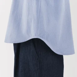 Sale Women's Cool Touch Regular Collar Short Sleeve Striped Shirt Women Tops & Shirts