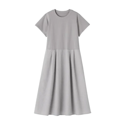 Online Women's Cool Touch Short Sleeve Dress Women Dresses