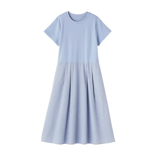 Online Women's Cool Touch Short Sleeve Dress Women Dresses