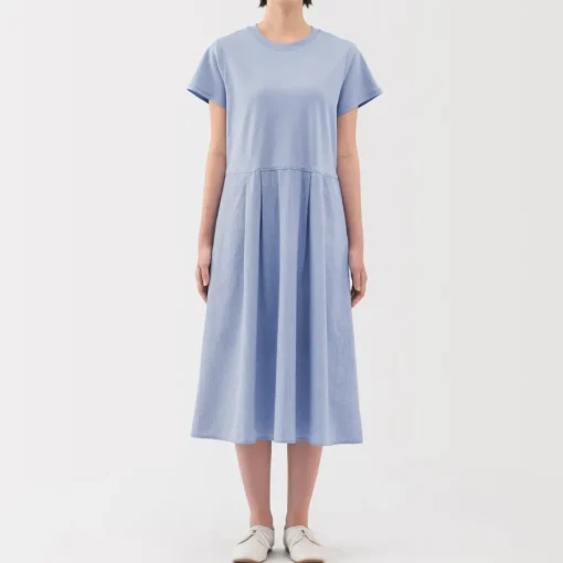 Online Women's Cool Touch Short Sleeve Dress Women Dresses