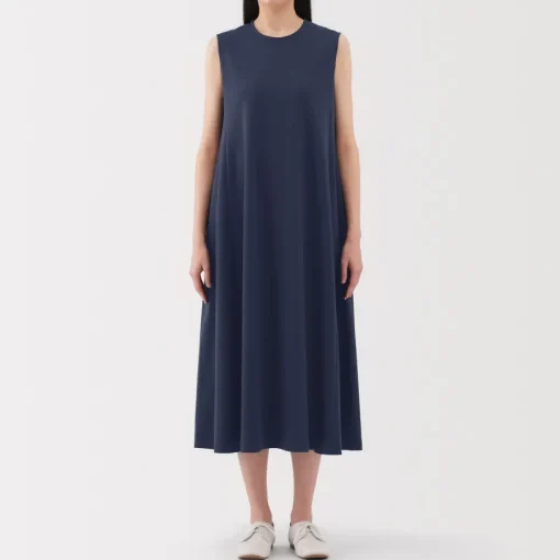 New Women's Cool Touch Sleeveless Dress Women Dresses