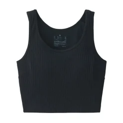 Discount Women's Cotton Stretch Ribbed Cropped Bra Tank Top Women Bras & Underwear