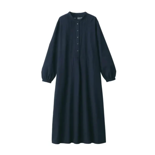 New Women's Cotton Voile Long Sleeve Dress Women Dresses