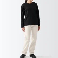 New Women's Denim Regular Pants (L 30inch / 77cm) Women Denim