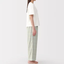 Discount Women's Double Gauze Short Sleeve Loungewear Set Pajamas & Loungewear|Loungewear