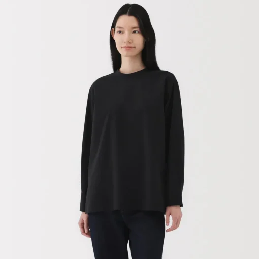 Best Women's Easy-Dry Broadcloth Long Sleeve Blouse Women Tops & Shirts