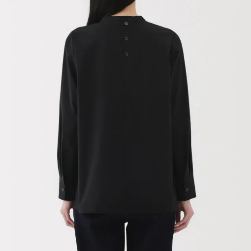 Best Women's Easy-Dry Broadcloth Long Sleeve Blouse Women Tops & Shirts