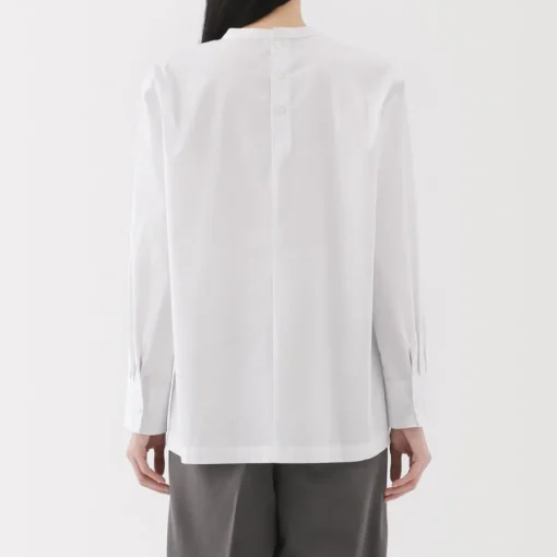 Best Women's Easy-Dry Broadcloth Long Sleeve Blouse Women Tops & Shirts