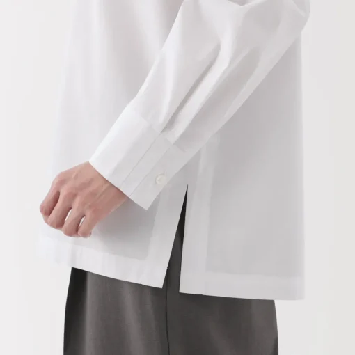 Best Women's Easy-Dry Broadcloth Long Sleeve Blouse Women Tops & Shirts
