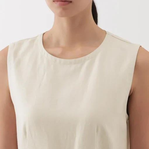 Hot Women's Hemp Blend Twill Jumpsuit Women Dresses