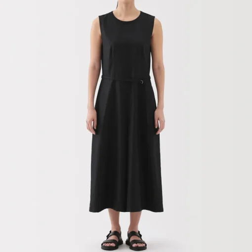 Hot Women's Hemp Blend Twill Jumpsuit Women Dresses