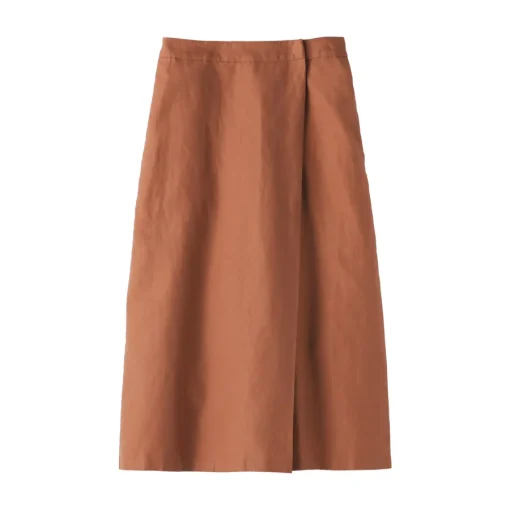 Discount Women's Hemp Blend Twill Wraparound Wide Dress Trousers Women Shorts & Skirts