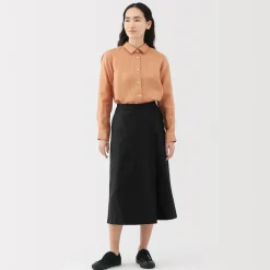 Discount Women's Hemp Blend Twill Wraparound Wide Dress Trousers Women Shorts & Skirts