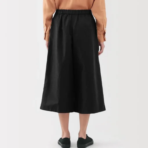 Discount Women's Hemp Blend Twill Wraparound Wide Dress Trousers Women Shorts & Skirts