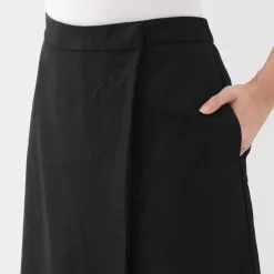 Discount Women's Hemp Blend Twill Wraparound Wide Dress Trousers Women Shorts & Skirts