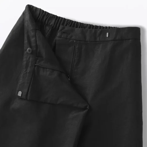 Discount Women's Hemp Blend Twill Wraparound Wide Dress Trousers Women Shorts & Skirts
