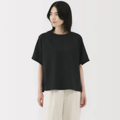 New Women's Hemp Cotton Short Sleeve Blouse Women Tops & Shirts