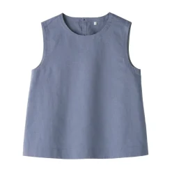 Sale Women's Hemp Cotton Sleeveless Blouse Women Tops & Shirts