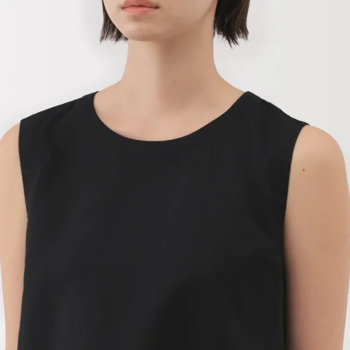Sale Women's Hemp Cotton Sleeveless Blouse Women Tops & Shirts