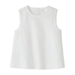 Sale Women's Hemp Cotton Sleeveless Blouse Women Tops & Shirts