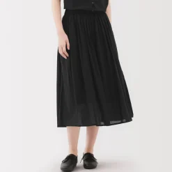 Discount Women's High Twisted Veil Gathered Skirt Women Shorts & Skirts