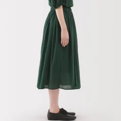 Discount Women's High Twisted Veil Gathered Skirt Women Shorts & Skirts