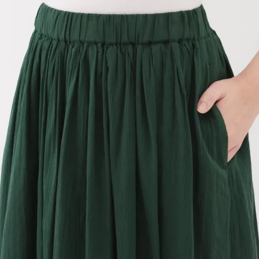 Discount Women's High Twisted Veil Gathered Skirt Women Shorts & Skirts