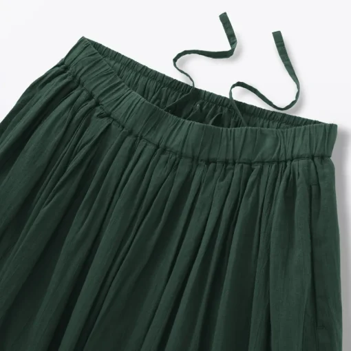 Discount Women's High Twisted Veil Gathered Skirt Women Shorts & Skirts