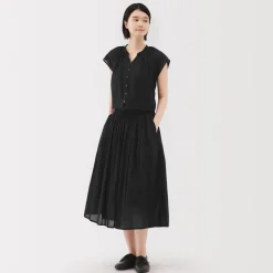 Discount Women's High Twisted Veil Gathered Skirt Women Shorts & Skirts