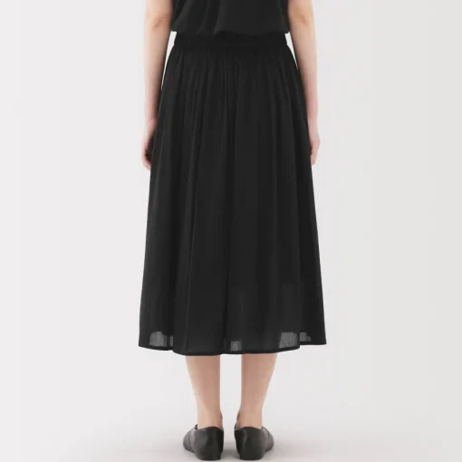 Discount Women's High Twisted Veil Gathered Skirt Women Shorts & Skirts