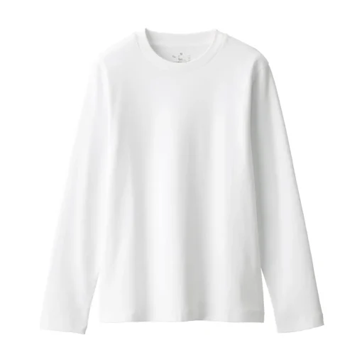 New Women's Interlock Crew Neck Long Sleeve T-Shirt Women T-Shirts