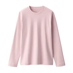 New Women's Interlock Crew Neck Long Sleeve T-Shirt Women T-Shirts