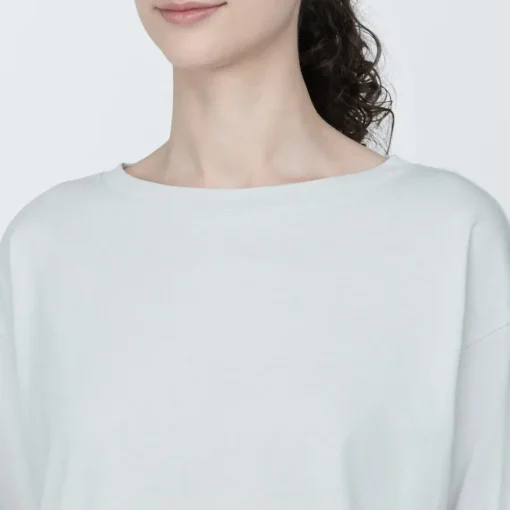 New Women's Jersey Boat Neck 3/4 Sleeve T-Shirt Women T-Shirts