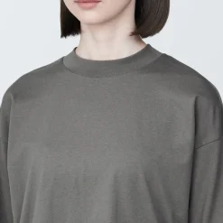 Online Women's Jersey Crew Neck Long Sleeve T-Shirt Women T-Shirts