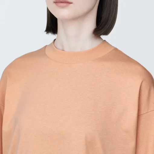 Online Women's Jersey Crew Neck Long Sleeve T-Shirt Women T-Shirts
