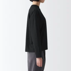 Online Women's Jersey Crew Neck Long Sleeve T-Shirt Women T-Shirts