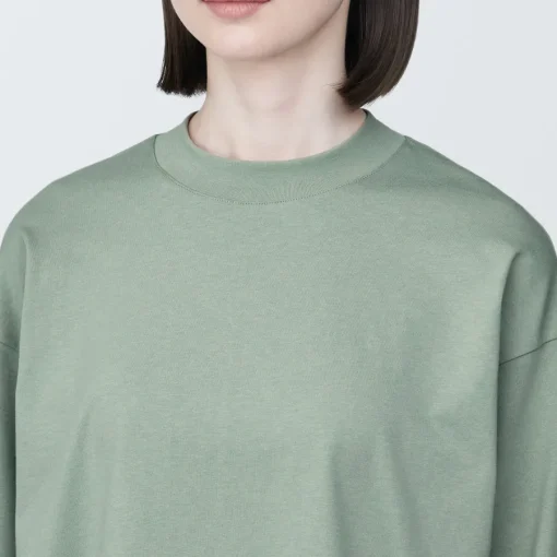 Online Women's Jersey Crew Neck Long Sleeve T-Shirt Women T-Shirts
