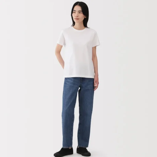 Clearance Women's Jersey Crew Neck Short Sleeve T-Shirt Women T-Shirts