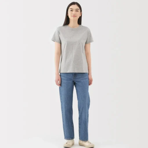 Clearance Women's Jersey Crew Neck Short Sleeve T-Shirt Women T-Shirts