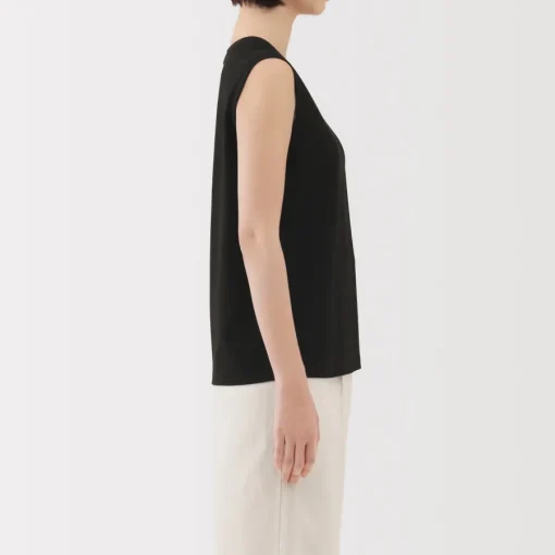 New Women's Jersey Sleeveless T-Shirt Women T-Shirts