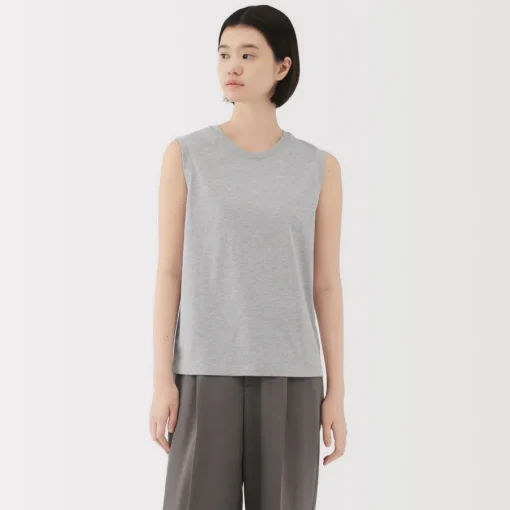 New Women's Jersey Sleeveless T-Shirt Women T-Shirts