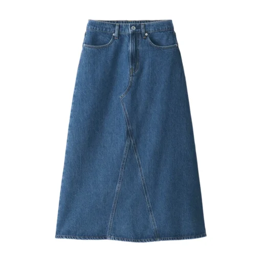 Best Women's Kapok Blend Denim A-Line Skirt Women Shorts & Skirts