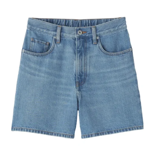 Outlet Women's Kapok Blend Denim Shorts Women Shorts & Skirts